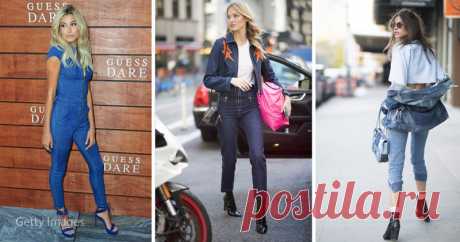 Total denim: как носить джинсовые наряды весной 2018, чтобы выглядеть стильно и эффектно . Милая Я
