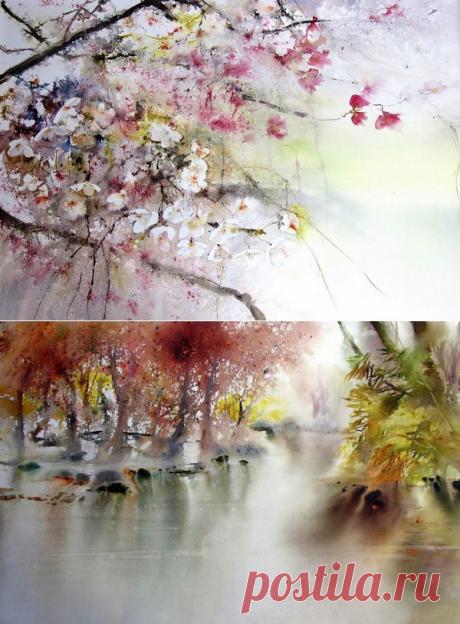 Живопись - нрааавится!... - Художница Reine Marie Pinchon..