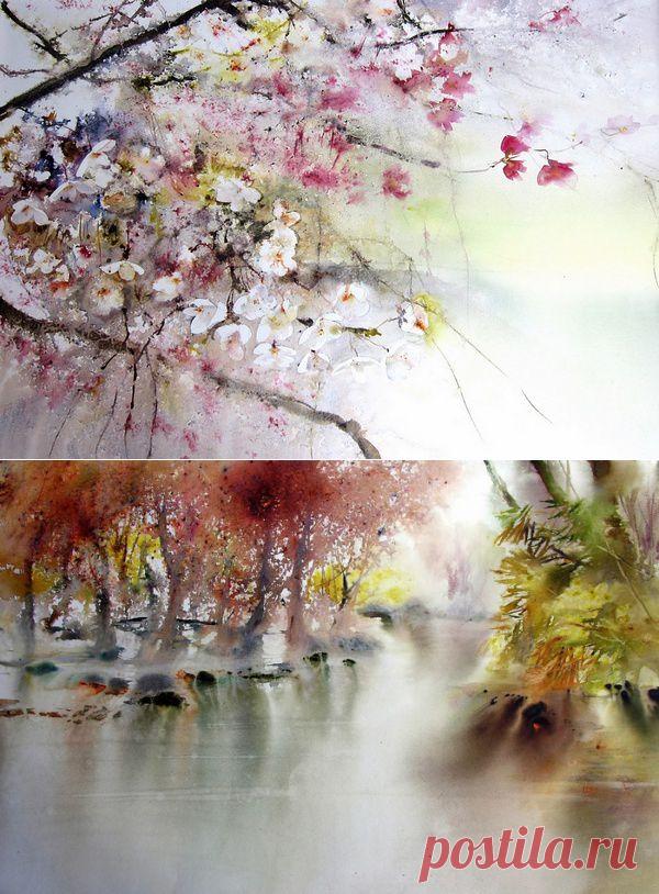 Живопись - нрааавится!... - Художница Reine Marie Pinchon..