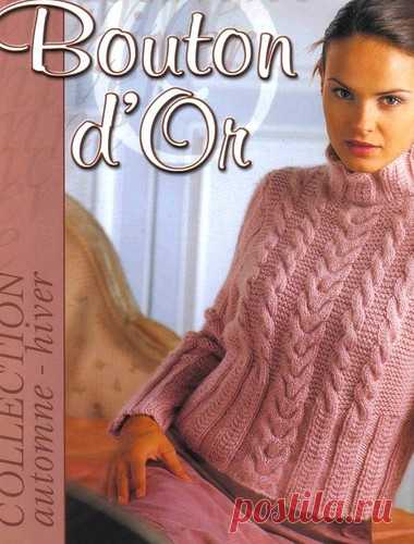 Bouton d'or 81 ✨ вязание спицами для него и для неё