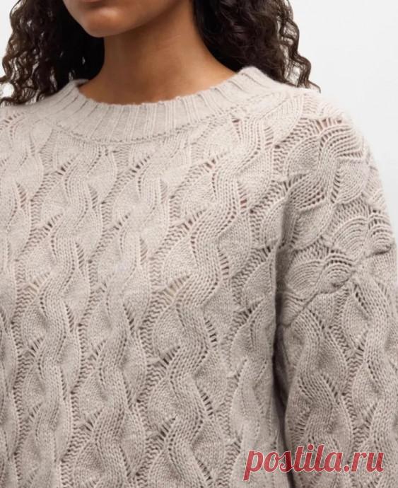 Узор для свитера/джемпера спицами