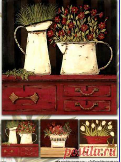 Рисовая бумага с рисунком, арт.F217 ― HandMadeDecor