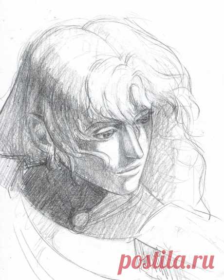 Photo by Jean-Mich on November 21, 2020. May be a drawing of one or more people, hair and outerwear.