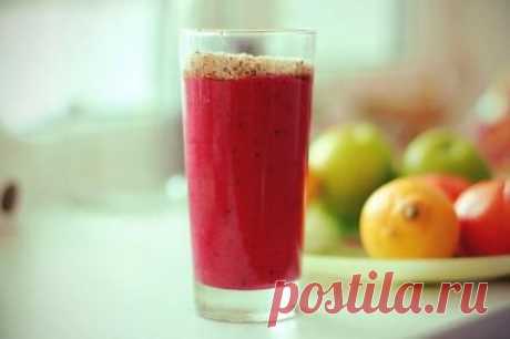 Утренний фруктовый смузи | Кулинарные Рецепты
