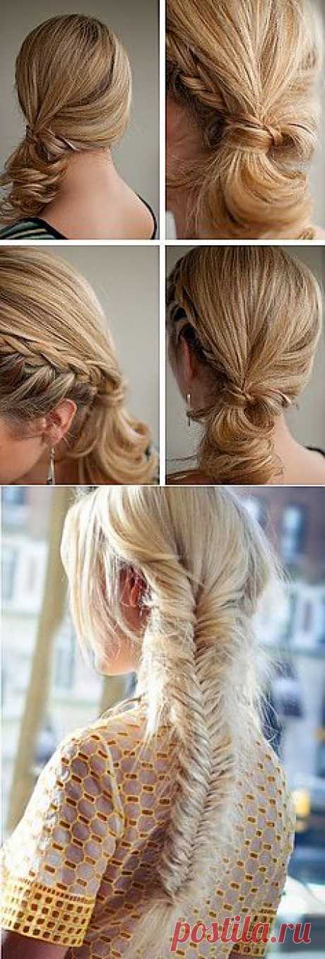 fishtail side braid | Hair hair hair