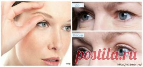 Простое упражнение по безоперационной подтяжке век