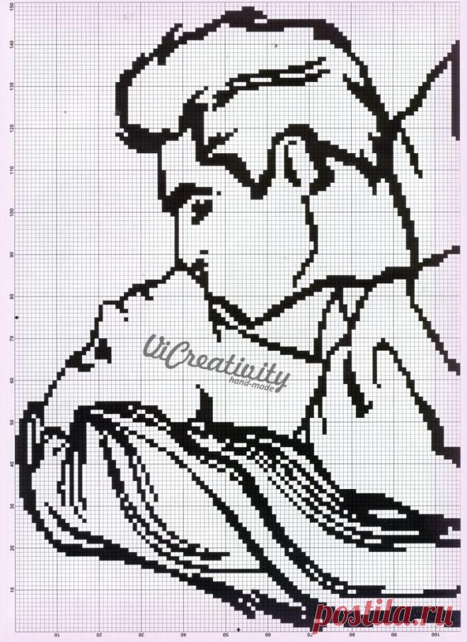 Схема для вышивки «Влюбленная пара» | Все о рукоделии - мастер классы, инструкции, пошаговые фото