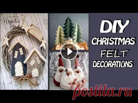 100+ TRENDY DIY CHRISTMAS DECORATIONS 2021! FELT decor! новогодние игрушки из фетра 2021 100+ TRENDY DIY CHRISTMAS DECORATIONS 2021! FELT decor! новогодние игрушки из фетра 2021 hello,dear friend! In this video u can see the best #DIY CHRI...