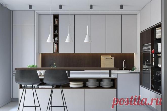 Кухня до потолка – плюсы и минусы решения, 5 примеров дизайна | Рекомендательная система Пульс Mail.ru