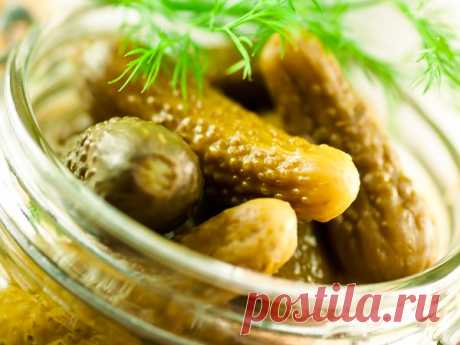 Маринованные огурцы хрустящие