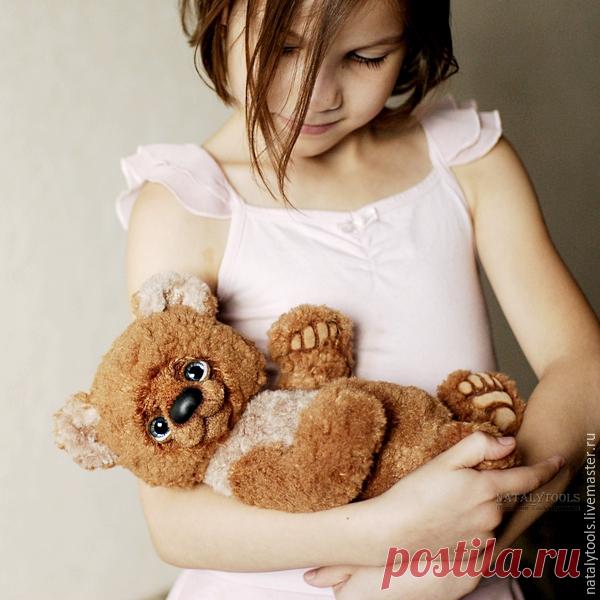 Как сделать кожаный носик и ушки-пельмешки для мишки-тедди - Ярмарка Мастеров - ручная работа, handmade