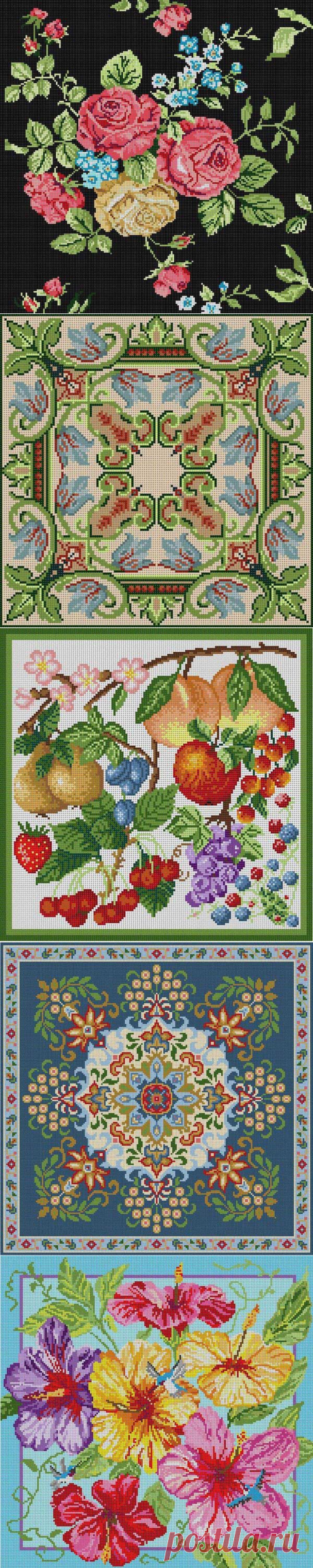 ПОДУШКИ.ВЫШИВКА.