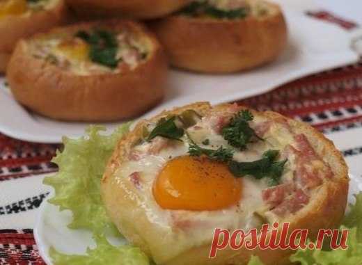 Закусочные булочки - быстрый и сытный завтрак