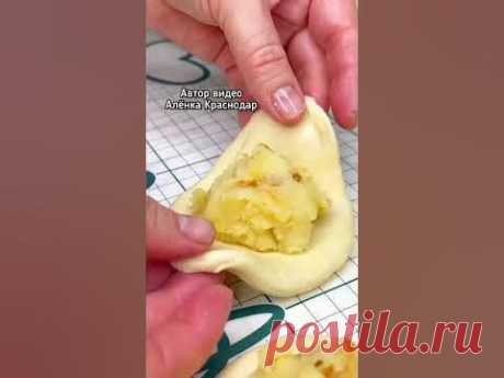 Пирожки с картошкой без дрожжей #рецепт #пирожки #пирожкинакефире #пирожкискартошкой