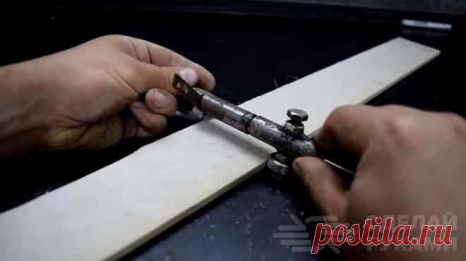 Удобный инструмент для резки гипсокартона Чтобы от листа гипсокартона ровно отрезать кусок нужного размера, можно использовать для этого самодельный инструмент.Первым делом от металлической