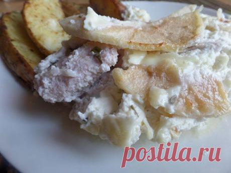 Рецепт на выходные: Грудка индейки с яблоками | Четыре вкуса