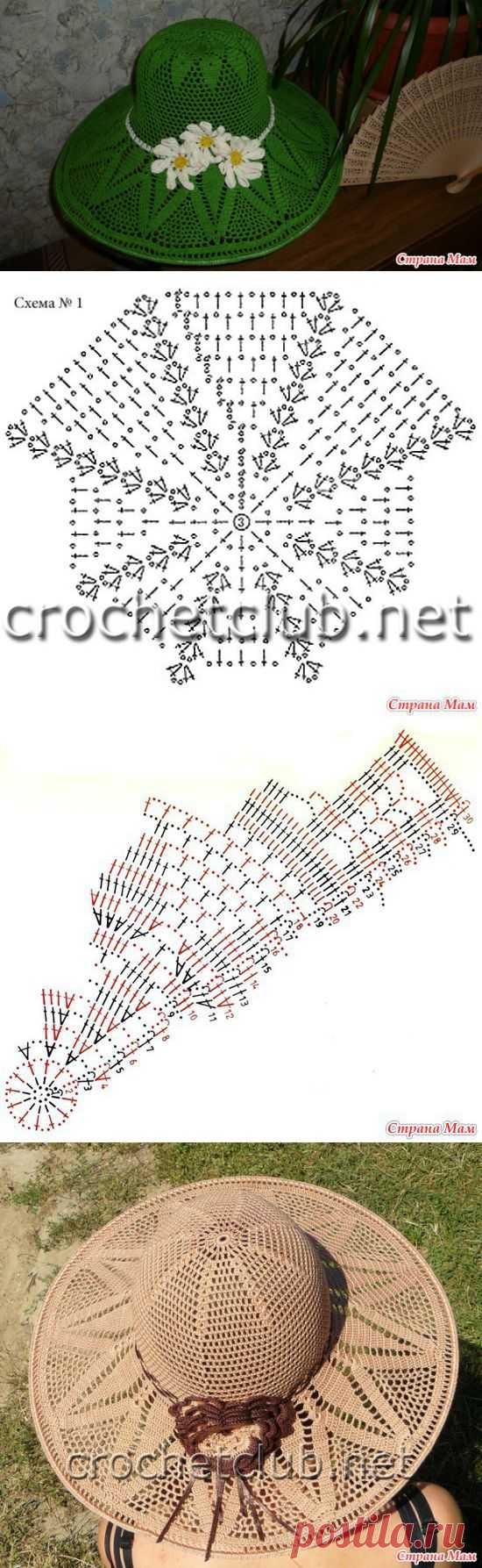 Шляпа для любимой свекрови!!! - Вязание - Страна Мам