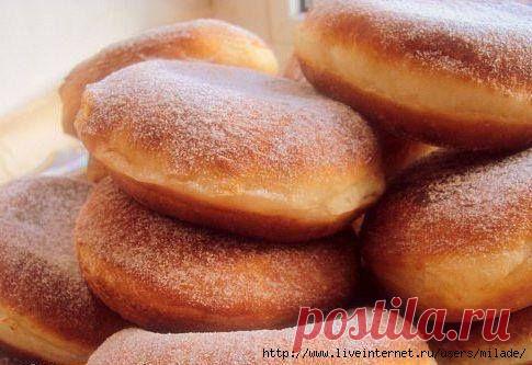 Пончики с шоколадным кремом “Восторг”