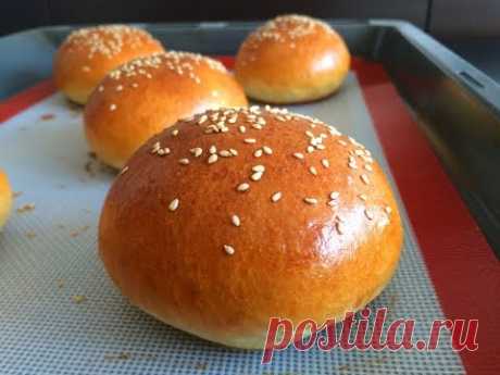 БУЛОЧКА ДЛЯ БУРГЕРА! Нежнейшая, вкуснейшая и не твердеющая булочка.