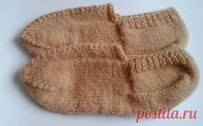 Вяжем носочки-следочки на двух спицах | ВЯЗАНИЕ СПИЦАМИ И КРЮЧКОМ | Яндекс Дзен