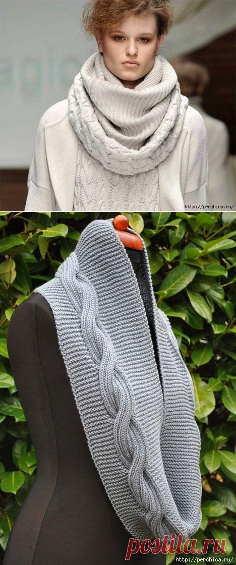 Вяжем снуды, подборка