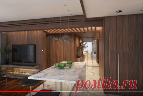 Планировка и дизайн квартиры Дом на Беговой 70 метров проект - YouTube