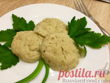 Рецепт: Котлеты из хека «диетические» на RussianFood.com