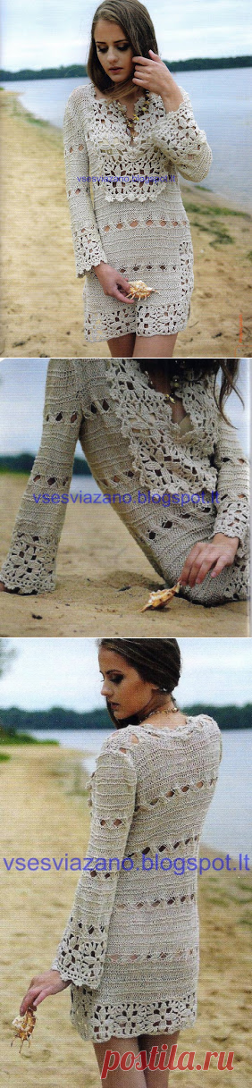 ВСЕ СВЯЗАНО. ROSOMAHA.: Льняное платье на все времена и размеры.