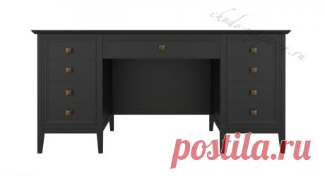 Двухтумбовый письменный стол из массива дерева купить по цене 91 440 руб. в Москве — интернет магазин chudo-magazin.ru