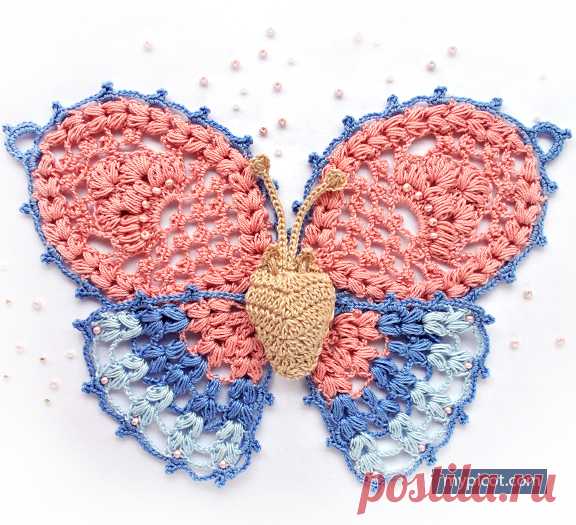 MyPicot | Бабочка крючком.