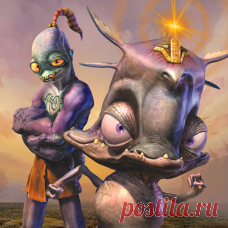 "Oddworld: Munch's Oddysee" - третья игра в мире Oddworld вышла в 2001 г. на XBox, в 2003 была портирована на "Game Boy Advance", и только 2010 г добралась до ПК, а теперь и на мобильных устройствах.