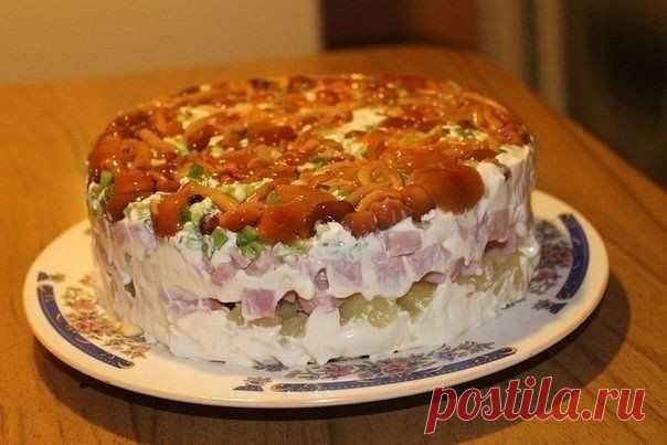 10 салатов с ветчиной - Простые рецепты Овкусе.ру