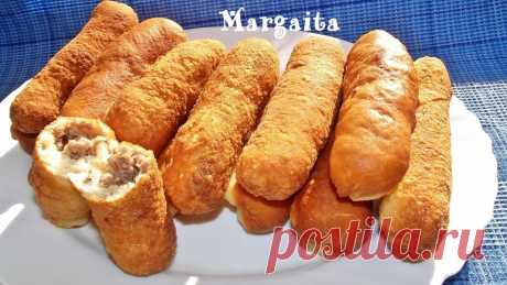 ПИРОЖКИ С МЯСОМ​​​​. сразу замешивается безопарное дрожжевое тесто, ставится в холодильник и там быстро подходит самостоятельно.  если будет стоять долго в холодильнике, оно не перекиснет.