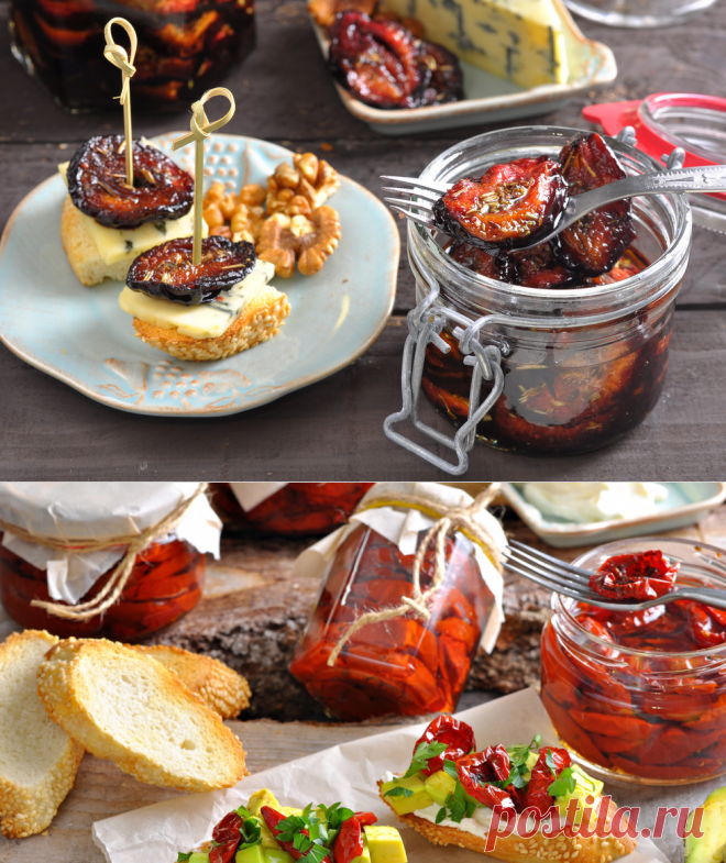 Заготавливаем средиземноморские деликатесы: вяленые томаты и сливы - L!FE.ru