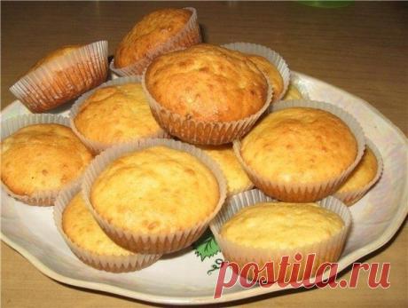 Как приготовить творожные кексики - рецепт, ингридиенты и фотографии