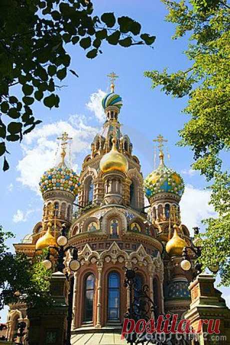 Spas-na-krovi Cathedral. St. Petersburg 
от Nejron   |  Pinterest • Всемирный каталог идей