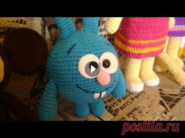 Мое хобби! игрушки своими руками, крючком из пряжи! чем занять себя в свободное время! Ну погоди! Смешарики, чебурашка и др....