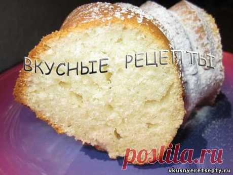 Кекс на молоке.