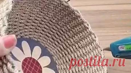 Чудесная корзинка своими руками