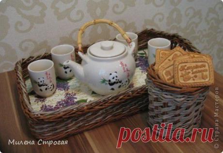 Поднос и карандашница