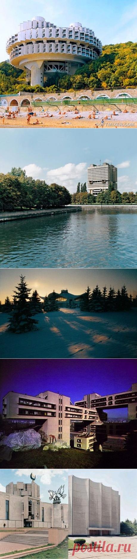 Футуристическая архитектура СССР / Назад в СССР / Back in USSR