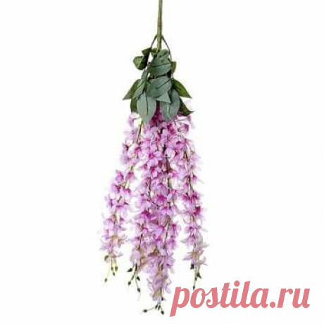 5 Branch Bouquet Artificial Wisteria Silk Flower Home Centerpieces - 227 руб.
