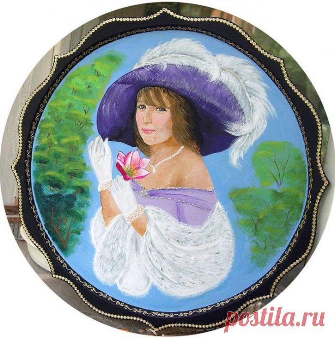 (+1) сообщ - Роспись по дереву. Настенные панно и тарелки. | Очумелые ручки