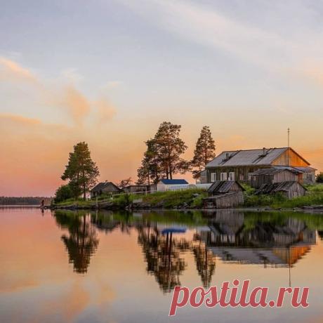 Деревня в республике Карелия