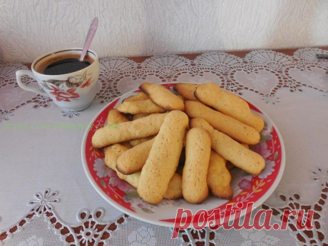Печенье Венские пальчики от Ларисы Третьяковой