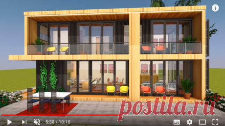 Amazing Shipping Container 3 Bedroom Prefab Home Design with Floor Plans By SHELTERMODE | MODBOX - YouTube