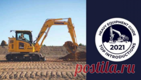Экскаватор Komatsu PC88MR-11 – лучшая новинка 2021 
