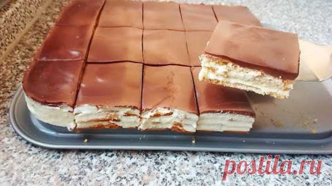 ВКУСНЮЩИЙ ТОРТ БЕЗ ВЫПЕЧКИ.