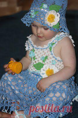 мамАськины рукоделки: Мои мастер-классы: топ-сарафан "Незабудка" (по мотивам топа Аллы Коваль)