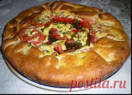Вкусная и быстрая домашняя пицца с грибами